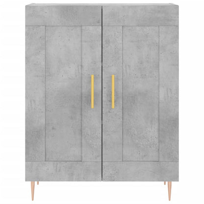 Sideboard Betongrau 69,5x34x90 cm Holzwerkstoff - Pazzar.ch