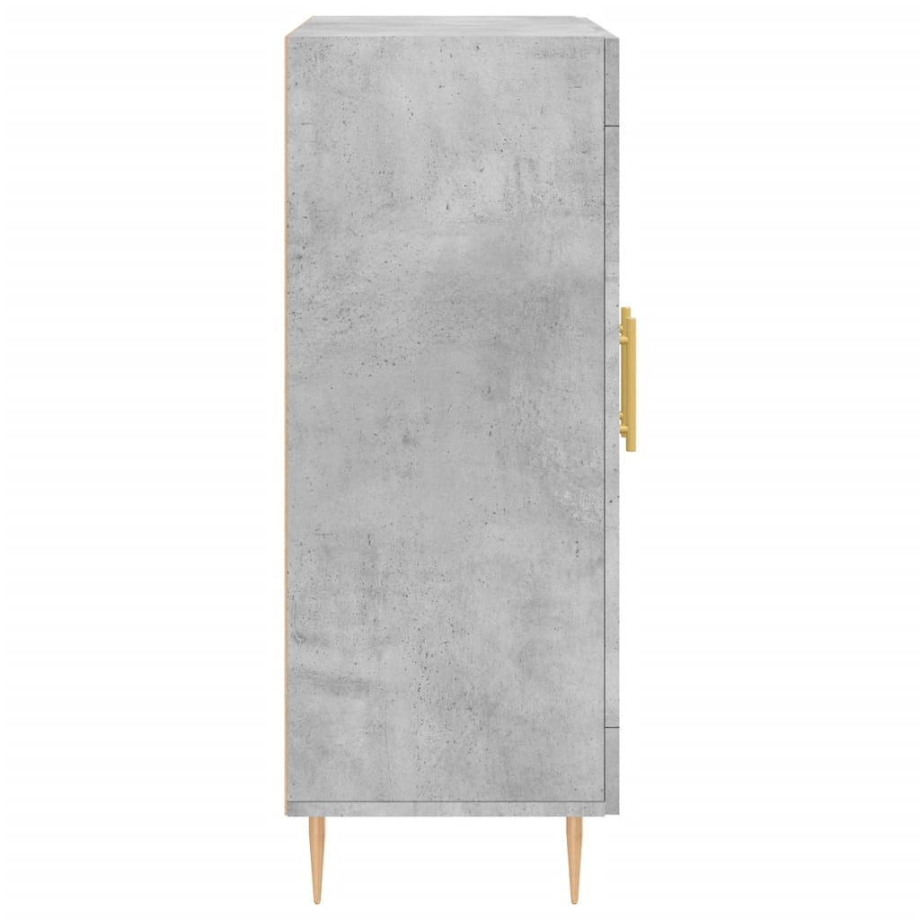Sideboard Betongrau 69,5x34x90 cm Holzwerkstoff - Pazzar.ch