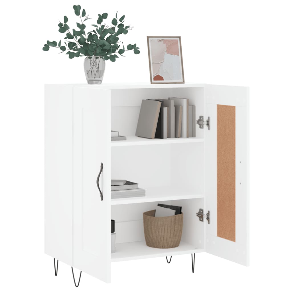 Sideboard Weiß 69,5x34x90 cm Holzwerkstoff - Pazzar.ch