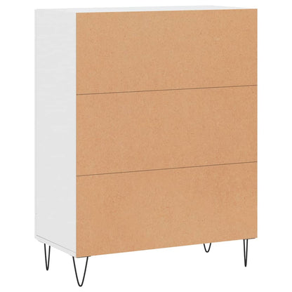 Sideboard Weiß 69,5x34x90 cm Holzwerkstoff - Pazzar.ch