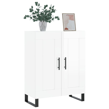 Sideboard Hochglanz-Weiß 69,5x34x90 cm Holzwerkstoff - Pazzar.ch
