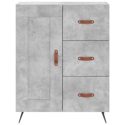 Sideboard Betongrau 69,5x34x90 cm Holzwerkstoff - Pazzar.ch