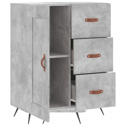 Sideboard Betongrau 69,5x34x90 cm Holzwerkstoff - Pazzar.ch