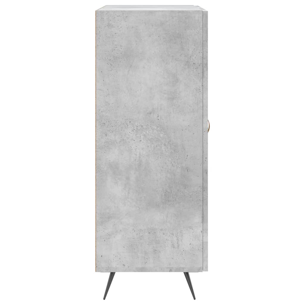 Sideboard Betongrau 69,5x34x90 cm Holzwerkstoff - Pazzar.ch