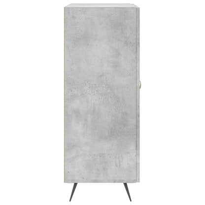 Sideboard Betongrau 69,5x34x90 cm Holzwerkstoff - Pazzar.ch