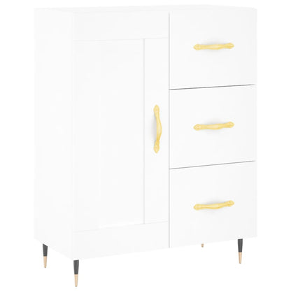 Sideboard Weiß 69,5x34x90 cm Holzwerkstoff - Pazzar.ch