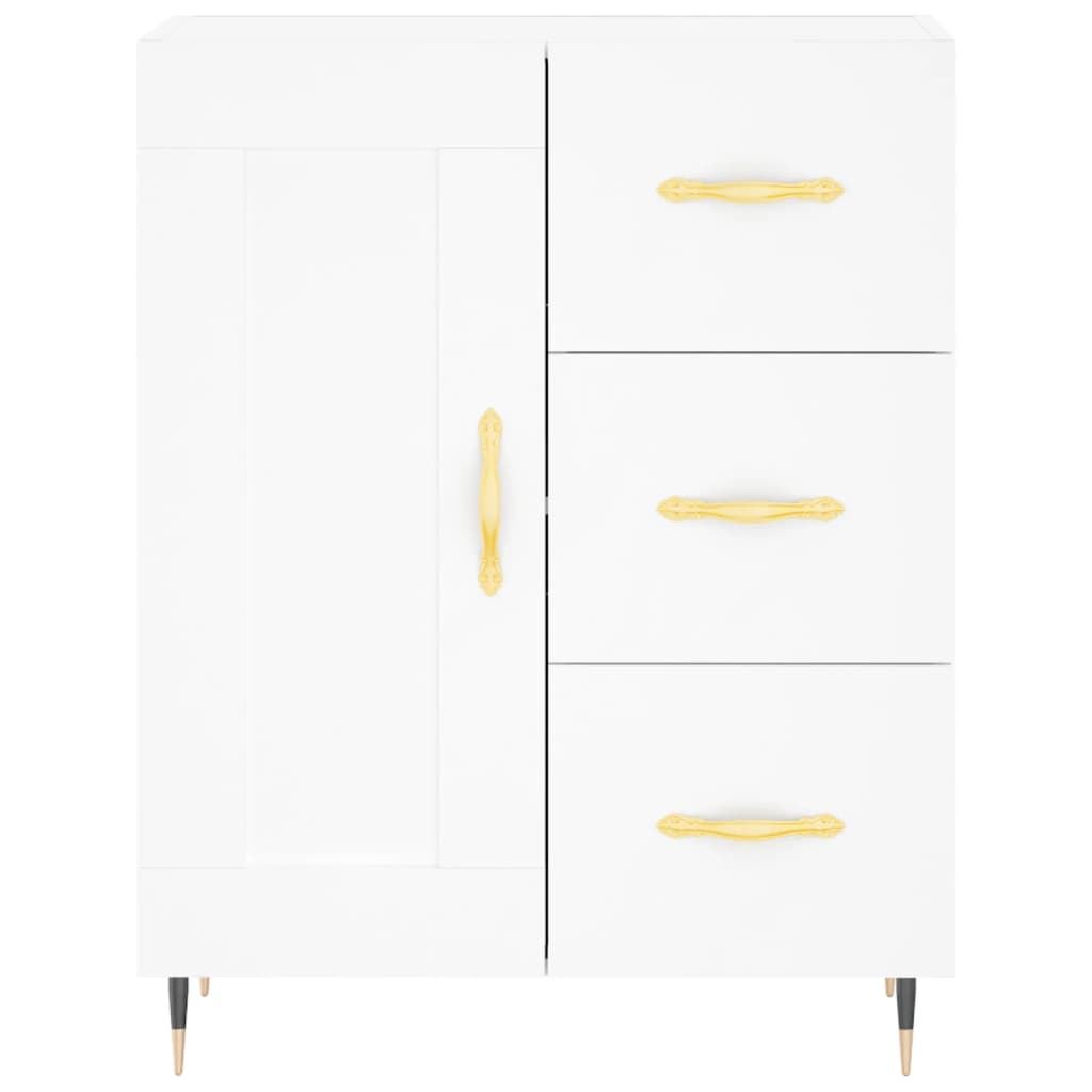 Sideboard Weiß 69,5x34x90 cm Holzwerkstoff - Pazzar.ch