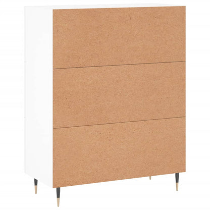 Sideboard Weiß 69,5x34x90 cm Holzwerkstoff - Pazzar.ch