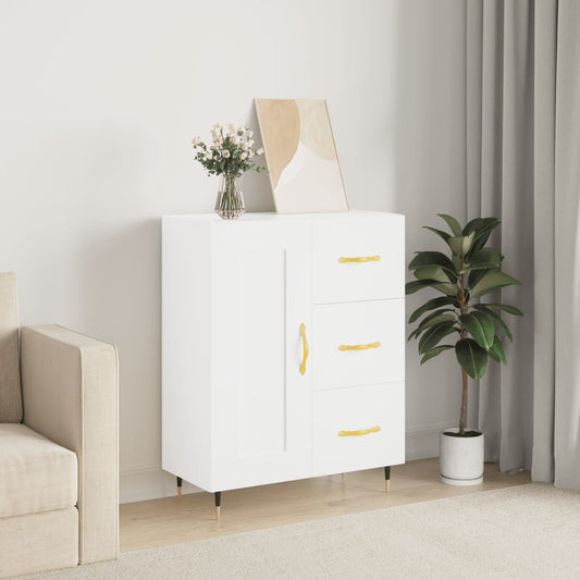 Sideboard Weiß 69,5x34x90 cm Holzwerkstoff - Pazzar.ch