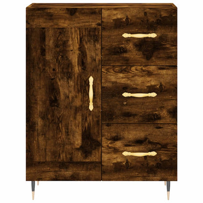 Sideboard Räuchereiche 69,5x34x90 cm Holzwerkstoff - Pazzar.ch