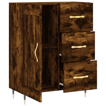 Sideboard Räuchereiche 69,5x34x90 cm Holzwerkstoff - Pazzar.ch
