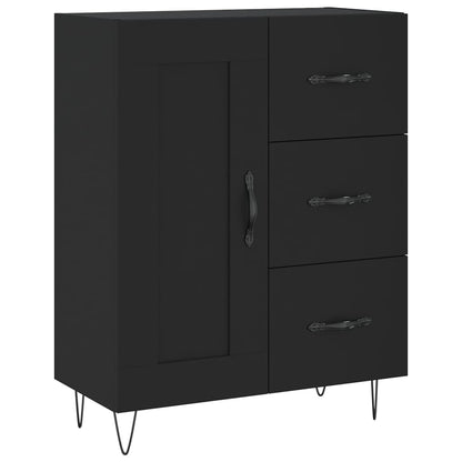 Sideboard Schwarz 69,5x34x90 cm Holzwerkstoff - Pazzar.ch