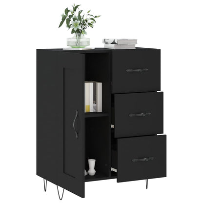 Sideboard Schwarz 69,5x34x90 cm Holzwerkstoff - Pazzar.ch