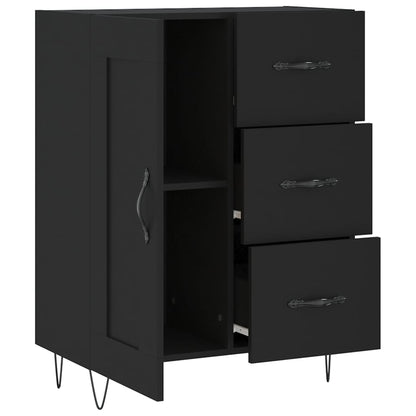 Sideboard Schwarz 69,5x34x90 cm Holzwerkstoff - Pazzar.ch