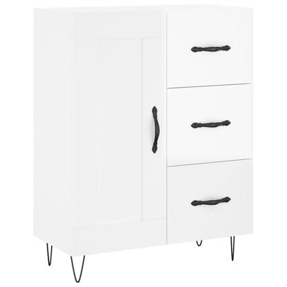 Sideboard Hochglanz-Weiß 69,5x34x90 cm Holzwerkstoff - Pazzar.ch