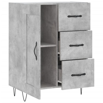 Sideboard Betongrau 69,5x34x90 cm Holzwerkstoff - Pazzar.ch