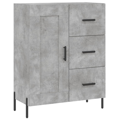 Sideboard Betongrau 69,5x34x90 cm Holzwerkstoff - Pazzar.ch