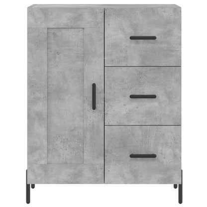 Sideboard Betongrau 69,5x34x90 cm Holzwerkstoff - Pazzar.ch