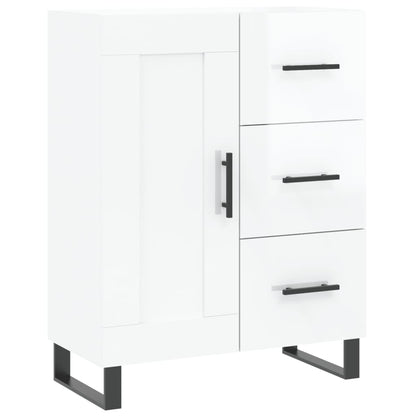 Sideboard Hochglanz-Weiß 69,5x34x90 cm Holzwerkstoff - Pazzar.ch