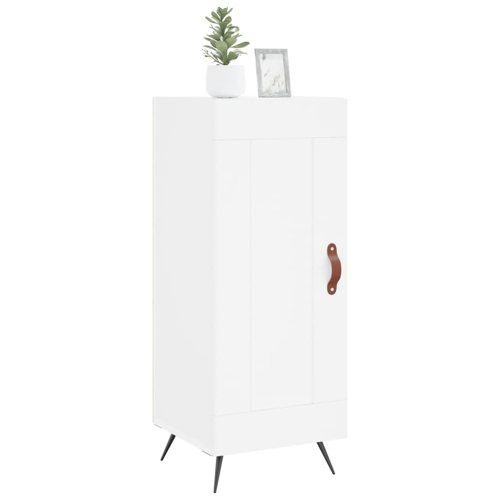 Sideboard Weiß 34,5x34x90 cm Holzwerkstoff - Pazzar.ch