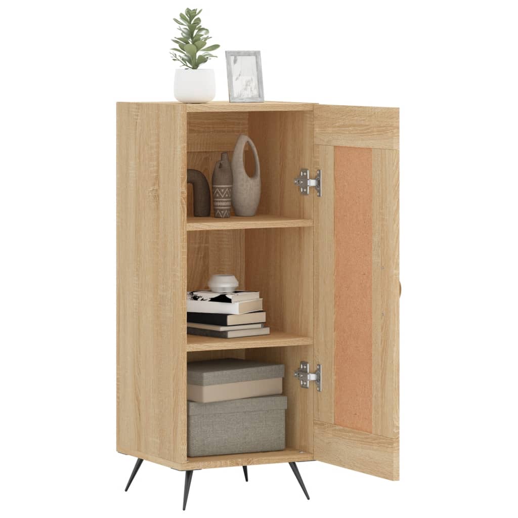 Sideboard Sonoma-Eiche 34,5x34x90 cm Holzwerkstoff - Pazzar.ch