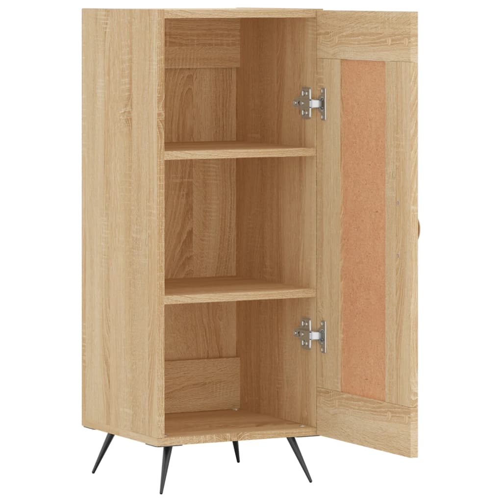 Sideboard Sonoma-Eiche 34,5x34x90 cm Holzwerkstoff - Pazzar.ch