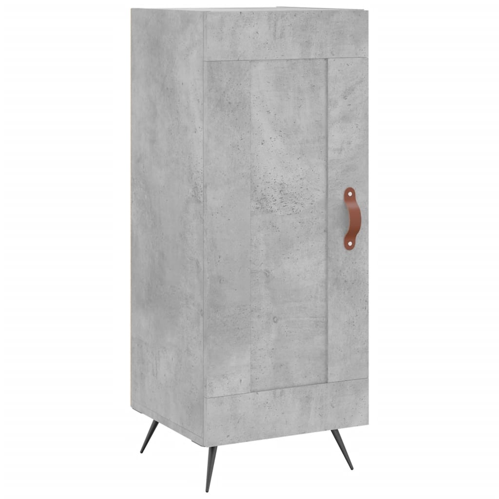 Sideboard Betongrau 34,5x34x90 cm Holzwerkstoff - Pazzar.ch