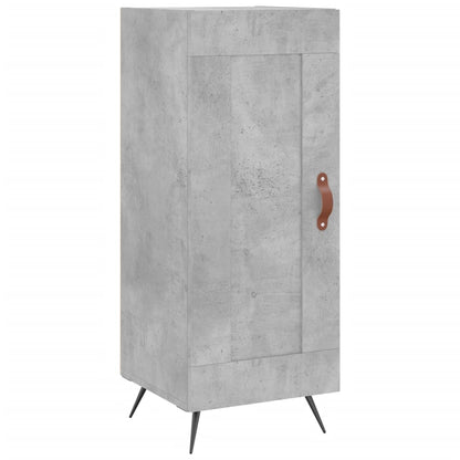 Sideboard Betongrau 34,5x34x90 cm Holzwerkstoff - Pazzar.ch