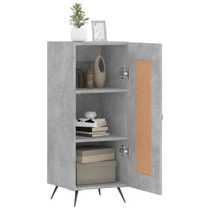 Sideboard Betongrau 34,5x34x90 cm Holzwerkstoff - Pazzar.ch