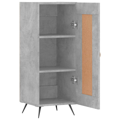 Sideboard Betongrau 34,5x34x90 cm Holzwerkstoff - Pazzar.ch