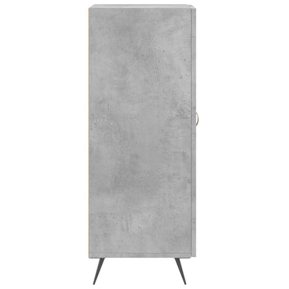 Sideboard Betongrau 34,5x34x90 cm Holzwerkstoff - Pazzar.ch