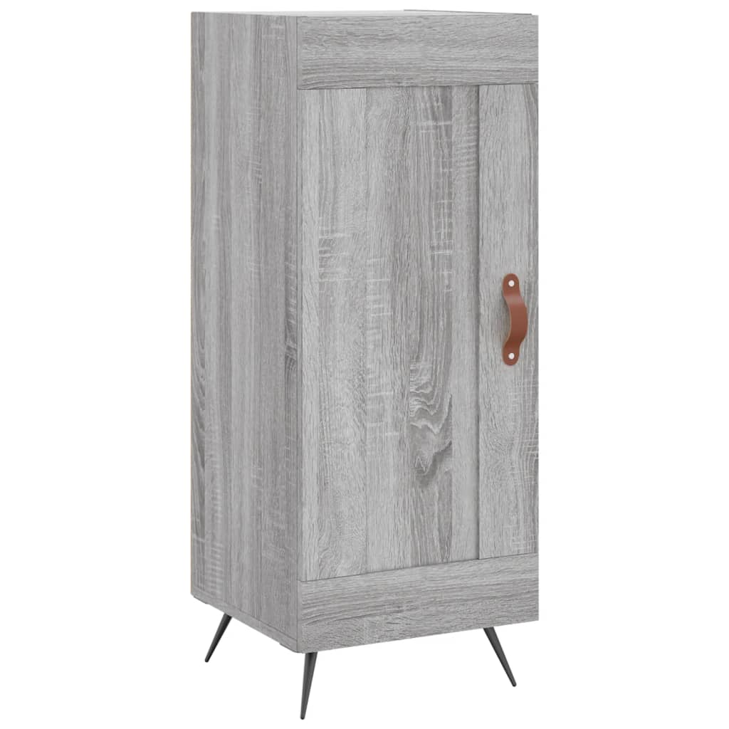 Sideboard Grau Sonoma 34,5x34x90 cm Holzwerkstoff - Pazzar.ch