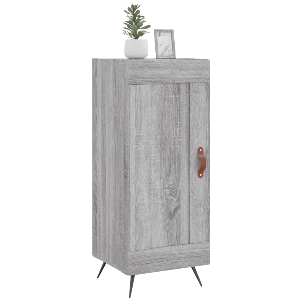 Sideboard Grau Sonoma 34,5x34x90 cm Holzwerkstoff - Pazzar.ch