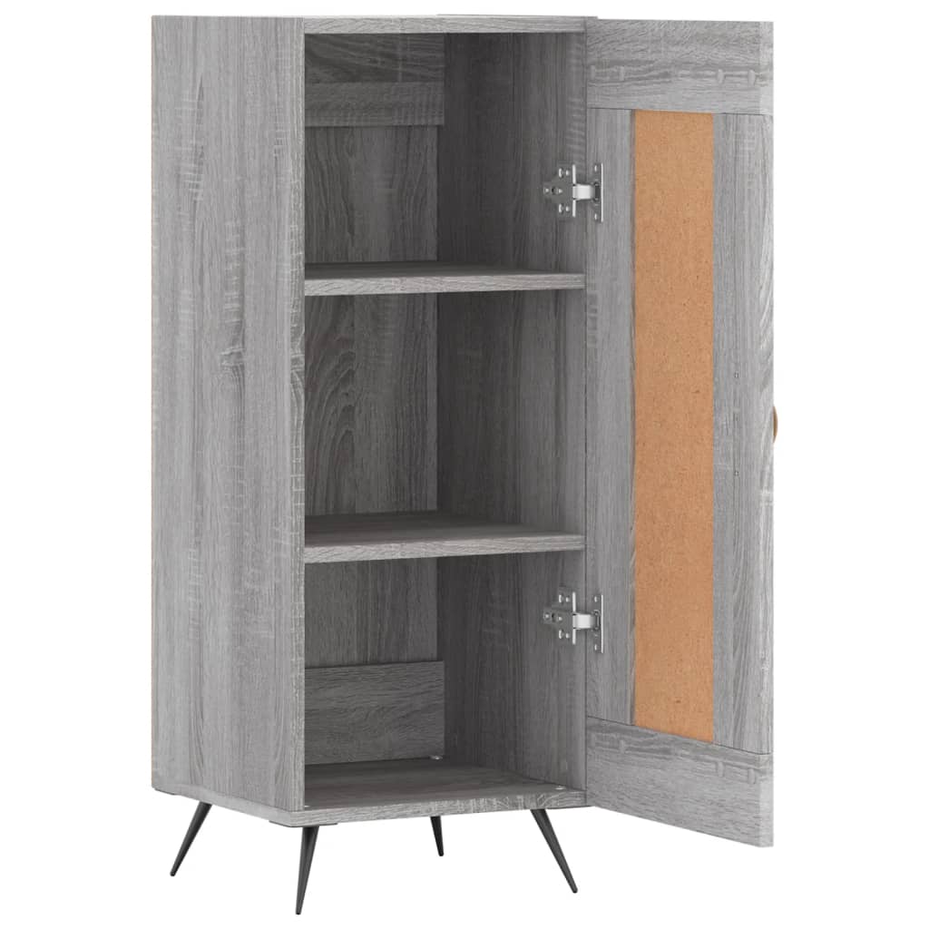 Sideboard Grau Sonoma 34,5x34x90 cm Holzwerkstoff - Pazzar.ch