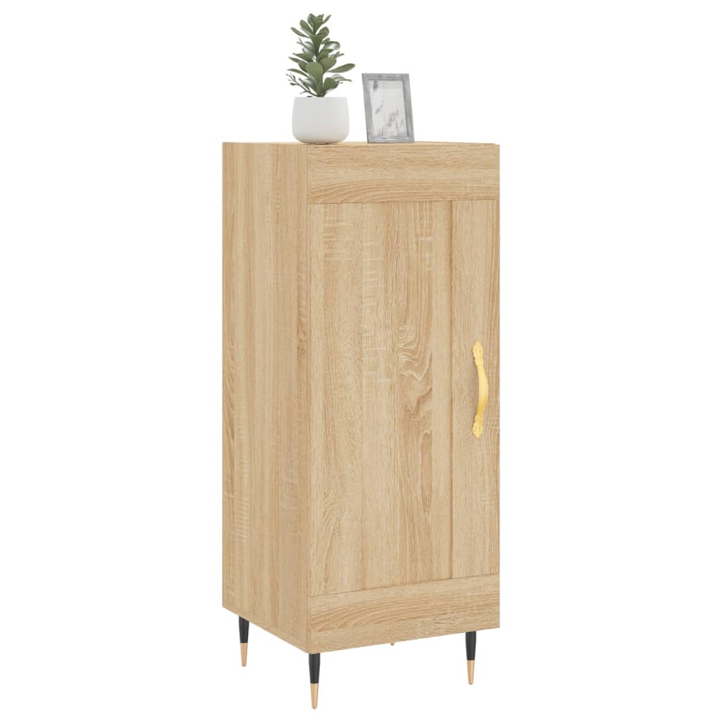 Sideboard Sonoma-Eiche 34,5x34x90 cm Holzwerkstoff - Pazzar.ch