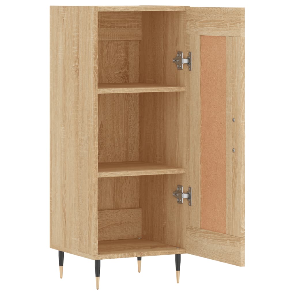 Sideboard Sonoma-Eiche 34,5x34x90 cm Holzwerkstoff - Pazzar.ch