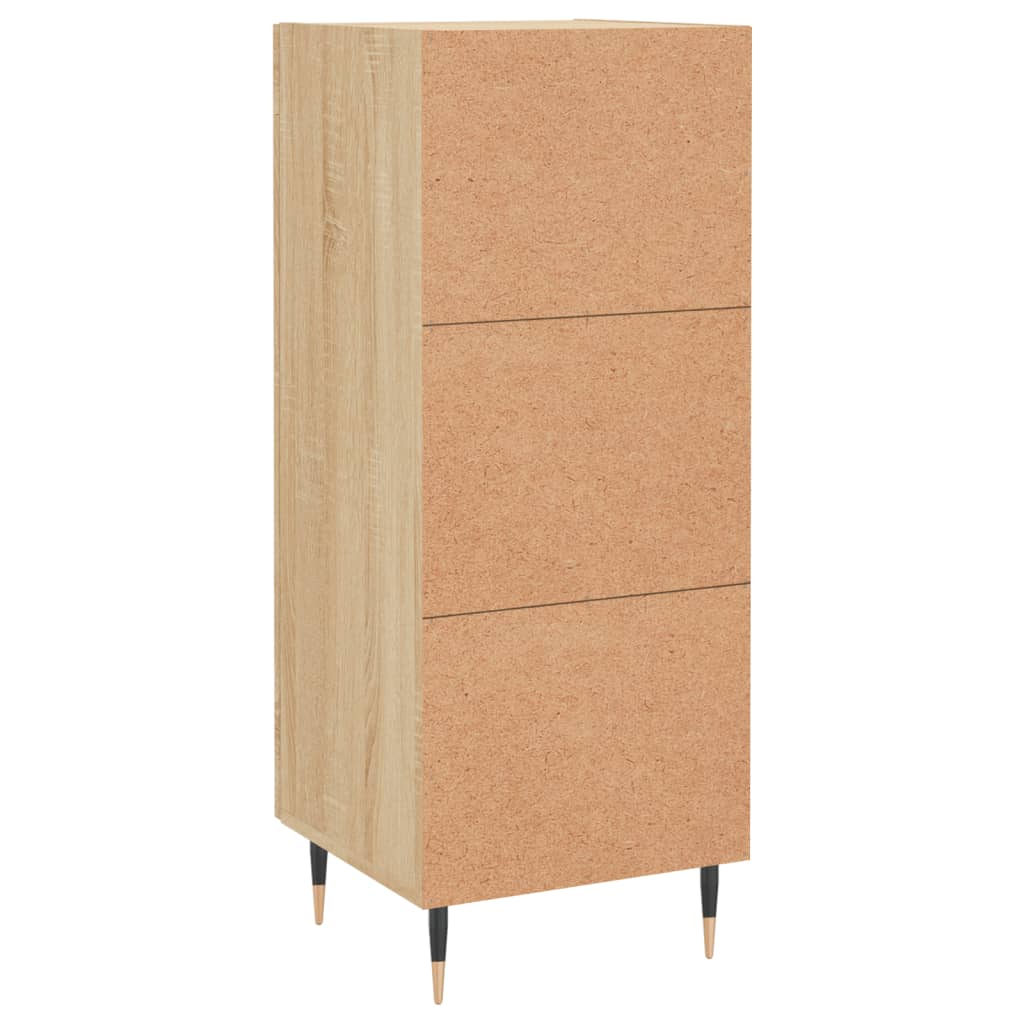 Sideboard Sonoma-Eiche 34,5x34x90 cm Holzwerkstoff - Pazzar.ch