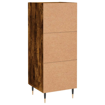 Sideboard Räuchereiche 34,5x34x90 cm Holzwerkstoff - Pazzar.ch