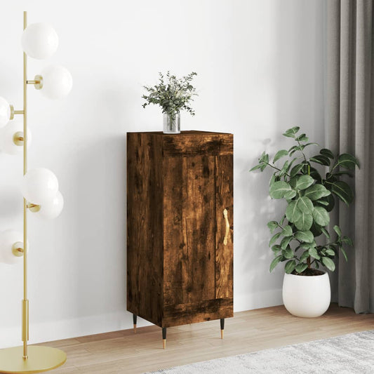 Sideboard Räuchereiche 34,5x34x90 cm Holzwerkstoff - Pazzar.ch