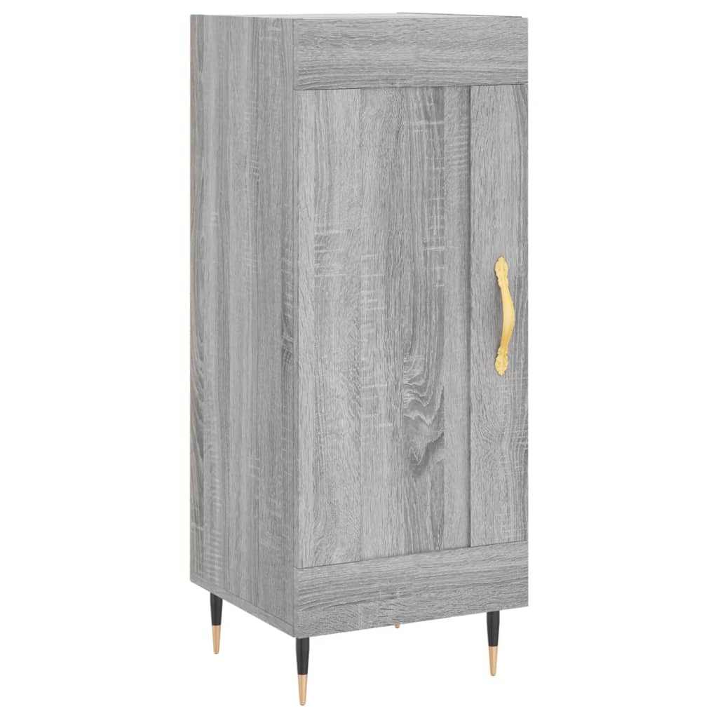 Sideboard Grau Sonoma 34,5x34x90 cm Holzwerkstoff - Pazzar.ch