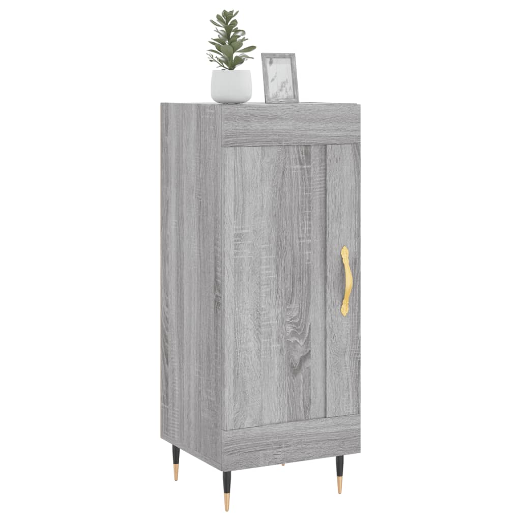 Sideboard Grau Sonoma 34,5x34x90 cm Holzwerkstoff - Pazzar.ch