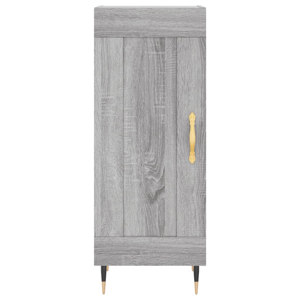 Sideboard Grau Sonoma 34,5x34x90 cm Holzwerkstoff - Pazzar.ch