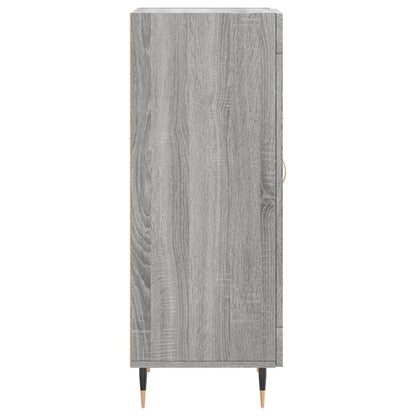 Sideboard Grau Sonoma 34,5x34x90 cm Holzwerkstoff - Pazzar.ch
