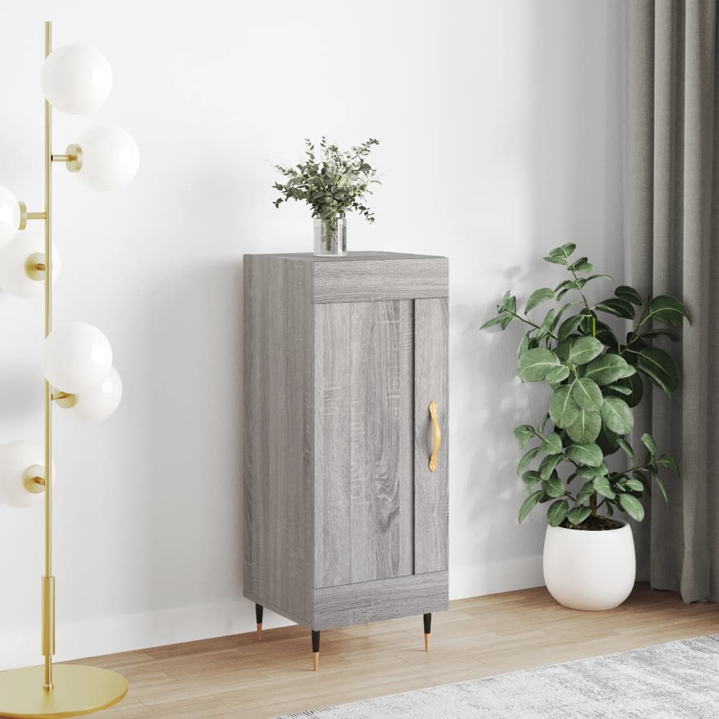 Sideboard Grau Sonoma 34,5x34x90 cm Holzwerkstoff - Pazzar.ch
