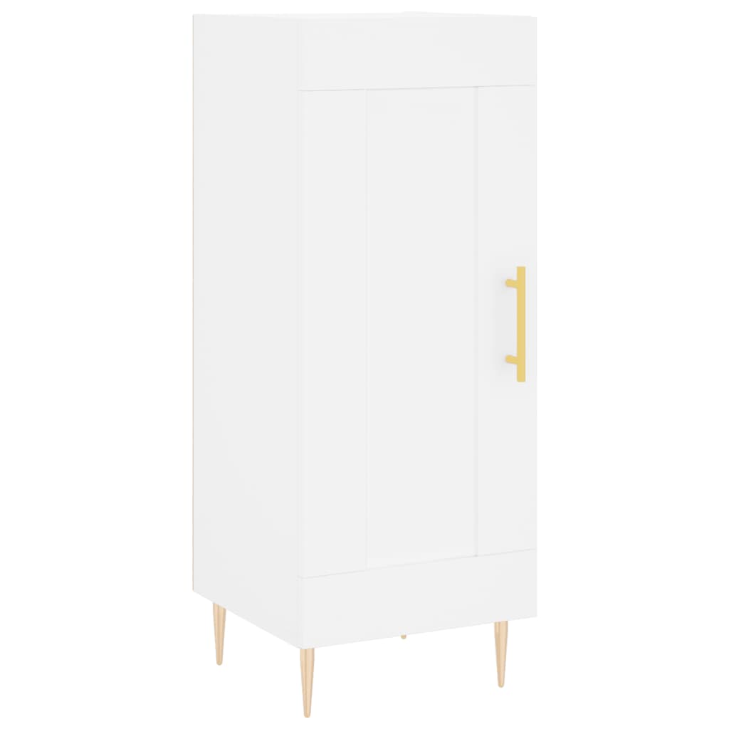 Sideboard Weiß 34,5x34x90 cm Holzwerkstoff - Pazzar.ch