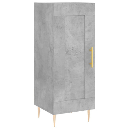 Sideboard Betongrau 34,5x34x90 cm Holzwerkstoff - Pazzar.ch