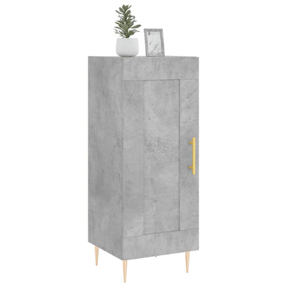 Sideboard Betongrau 34,5x34x90 cm Holzwerkstoff - Pazzar.ch