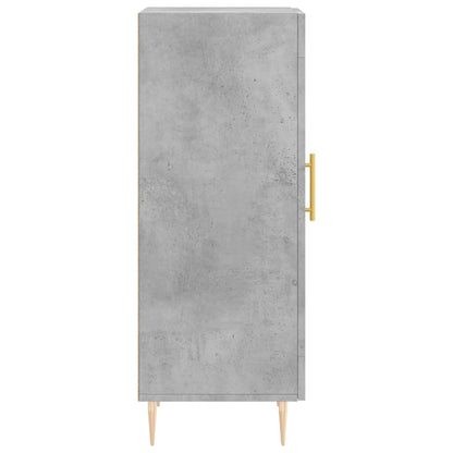Sideboard Betongrau 34,5x34x90 cm Holzwerkstoff - Pazzar.ch