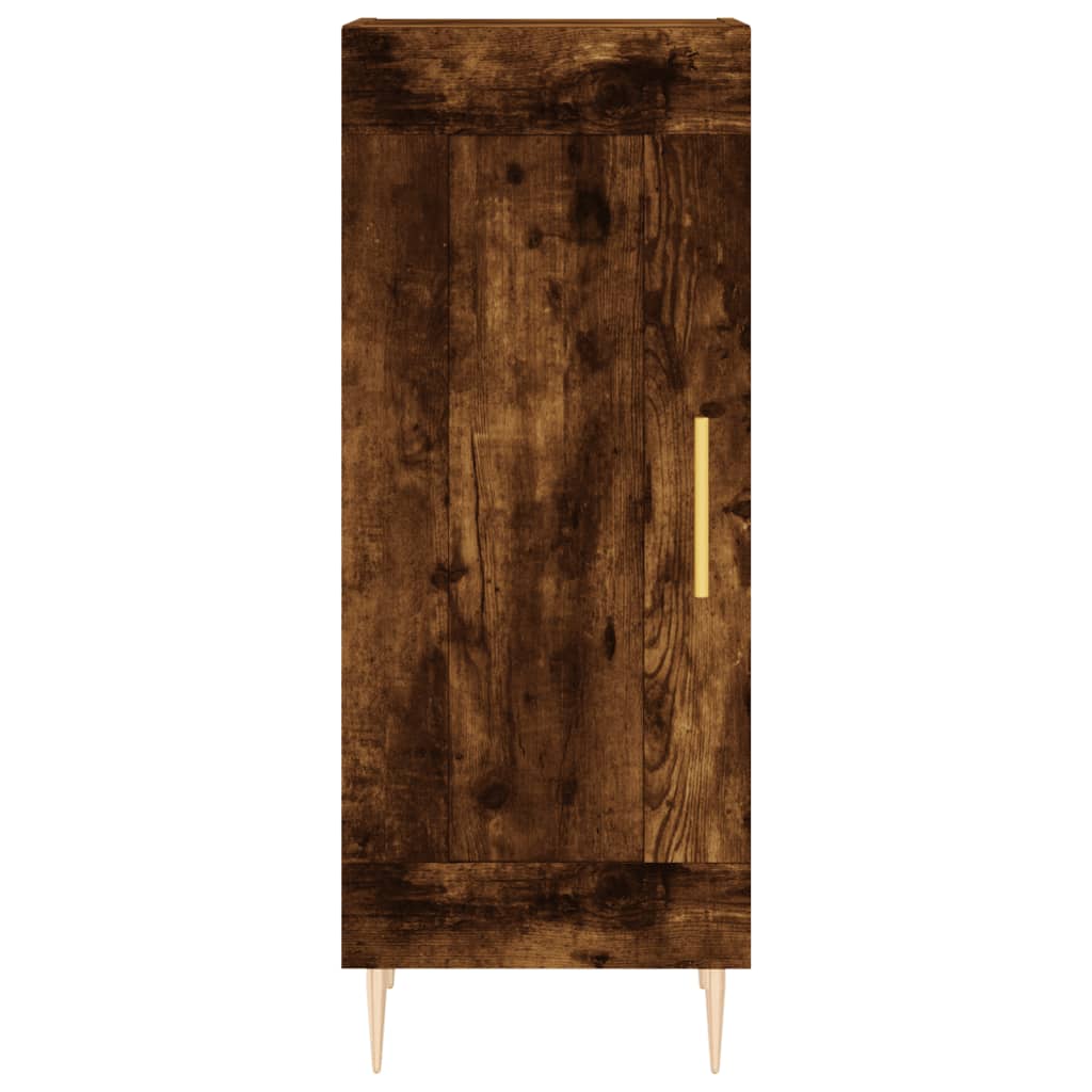Sideboard Räuchereiche 34,5x34x90 cm Holzwerkstoff - Pazzar.ch