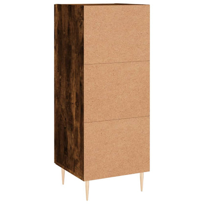 Sideboard Räuchereiche 34,5x34x90 cm Holzwerkstoff - Pazzar.ch